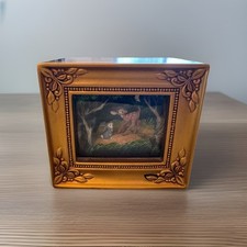 Very Rare Disney Bambi and Thumper with Butterfly Gallery Light Box By Olszewski picture