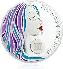 3 Year Sobriety Coin A Sober Woman Sobriety Chip Recovery Anniversary Token Gift picture