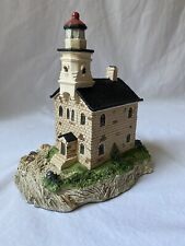 Harbour Lights “Great Captain Island, CT Lighthouse” Statue, Signed Limited Ed. picture