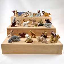 Vintage Wade Whimsies Lot of 30 England Red Rose Tea Figurines As-Is picture