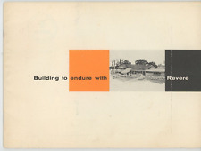 1950s Revere Copper & Brass Inc Brochure Housing Advertisement Catalog Plumbing picture