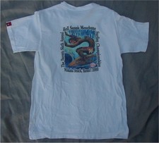Vtg. 2000 Rell Sunn Menehune Surf Contest T-Shirt-Sz. M-Surfing AVI Kiriaty Art picture