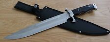 17” Survival Knife XL Bowie Full Tang 440 Stainless Steel Sharp Extra Large Big picture