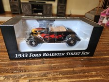 Harley Davidson 1933 Ford Roadster Street Rod 1:24 Scale Die Cast 7.5