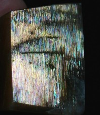 Raw Natural Golden Rainbow Lattice Sunstone Freeform Reiki Stone Healing picture