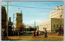 c1960s Tyler Texas Street View Rose Capital Spring Ave Erwin St Vintage Postcard picture