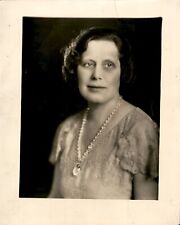 LG58 1934 Original Photo MRS STANLEY GRIFFITHS Beautiful Elegant Lovely Woman picture