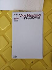 Van Helsing vs. Frankenstein #2 NYCC Blank Variant (limited 300 copies) 1PC picture