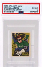 1979 Cracker Jack DC Super Hero Stamp GREEN LANTERN PSA 6 picture
