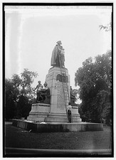 Photo:Washington DC 1922 Washing Von Steuben Statue Monument picture