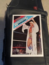 Wonderama International 1985 NWA Wrestling Supercards Ric Flair #7 Base Set picture