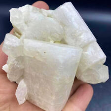 250G A+++Natural white Crystal Himalayan quartz cluster /mineralsls mica picture