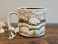 Vintage Stoneware Otagiri Pig Coffee Tea Mug picture