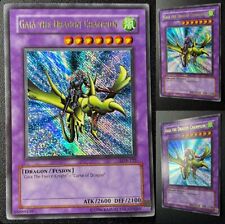 Yu-Gi-Oh Multi Misprint Gaia The Dragon Champion - Ultra Name Reverse LOB-125 picture
