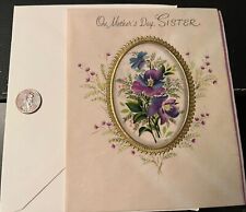 Buzza Cardozo Vintage Mothers Day Greeting Card Unused In Mint Condition For Age picture