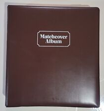 VTG MATCHCOVER ALBUM W/ 448 ITEMS.IN 28 PAGES. picture