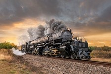 Union Pacific 4014 Big Boy on tour, celebrating the 150th Anniversary 8.5x11 picture