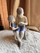 B&G Bing & Grondahl 1648 Tom & Willy Brothers Figurine Denmark picture