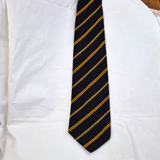 VTG 1960'S Irish Poplin TIE for Marshall Fields Repp Silk 3.25