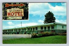 Vernon NY-New York, Hillcrest Motel, Advertising, Vintage Souvenir Postcard picture