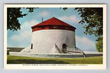 Kingston-Ontario, MacDonald Park, Murney Tower, Antique Vintage Postcard picture