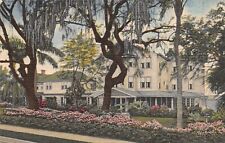 Clearwater FL-Florida Grey Gull Inn c1945 Linen Postcard 4857 picture