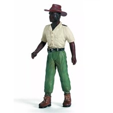 NEW Schleich 13441 Game Keeper person RETIRED wild life animal replica toy rare picture