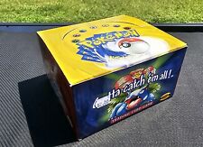 1999 Empty Pokemon Base Set Unlimited Booster Box picture