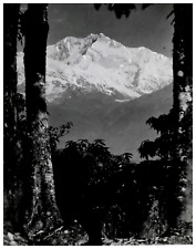 India, Darjeeling, le Kanchenjunga, vintage print, circa 1915 vintage print print print print picture