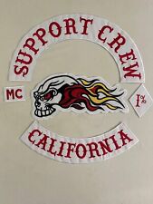Support crew California and Arizona choose one mc 35cm iron on embroidered set picture