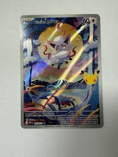Pokémon TCG Hisuian Zorua Illustration Rare 145/128 30th Celebration NM picture