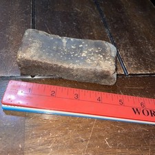 Very Old Whetstone Sharpening Rock Found In Mississippi picture