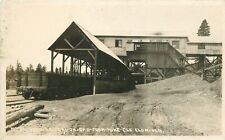Postcard RPPC Washington Cle Elum Mining railroad Wesley Andrews Waco 23-1285 picture