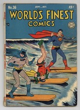 World's Finest Comics #36 GD/VG 3.0 1948 picture